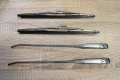Set of wiper blades + w. arms for Lancia Flaminia all models.