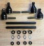 Complete kit for side steering tie rod arms with 19mm tie rod model. For Fulvia series 1.