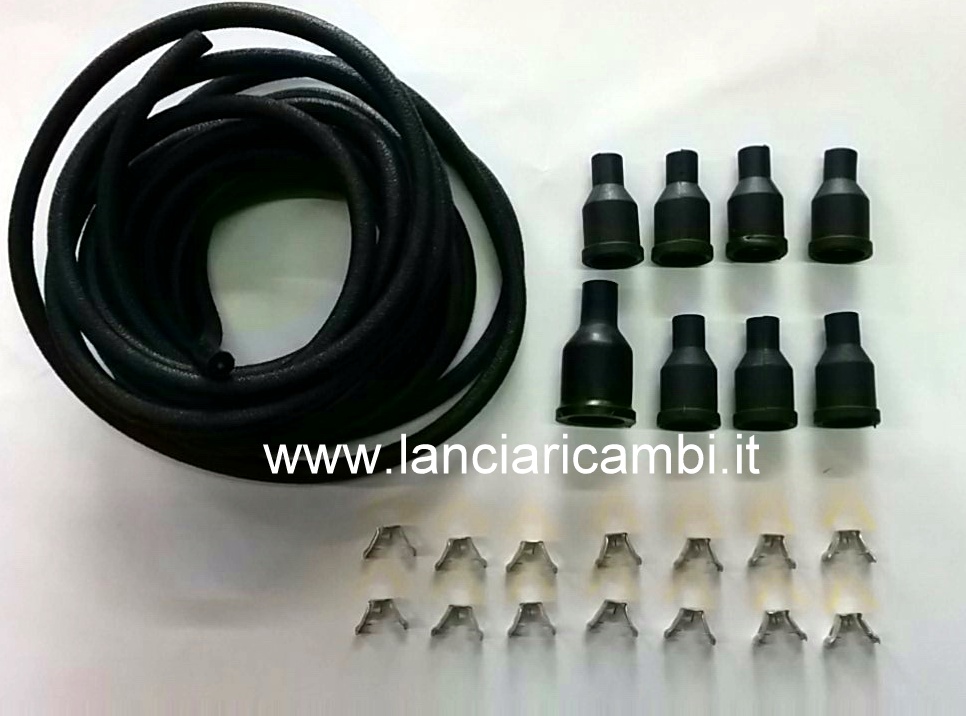 CAV1060 - 7mm cotton braided spark plug wire kit for Lancia Aurelia