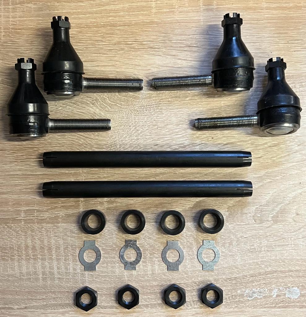 CAV1311 - Kit completo per braccetti sterzo laterali con testine dado 19mm. Adatto per Fulvia prime serie.