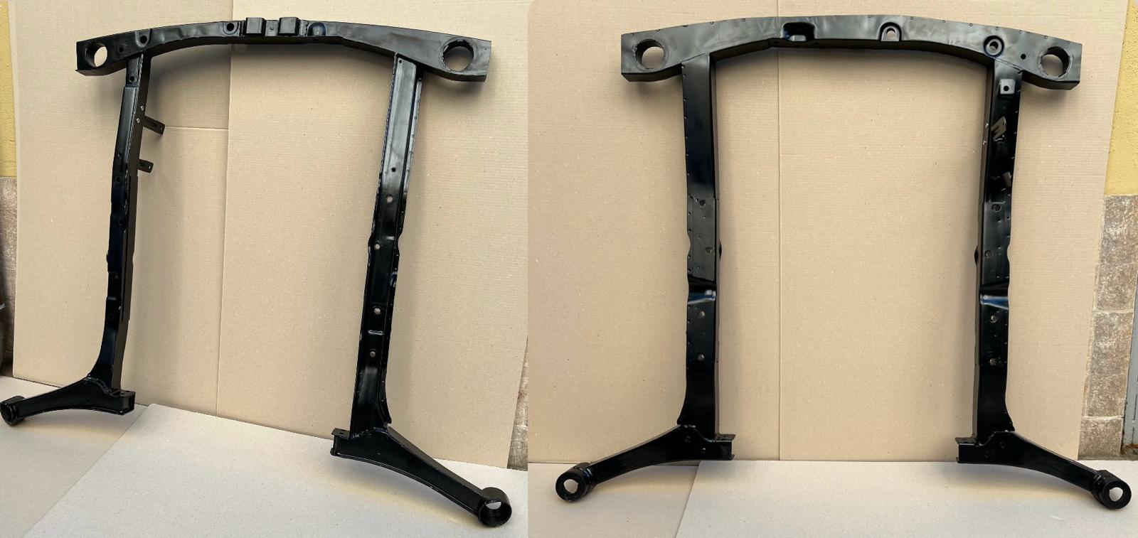CAV743 - New chassis for Lancia Fulvia Coupè and Berlina. Produced on original Lancia draw. Available also with oil radiator support for first series models. Recommanded for racing purposes.