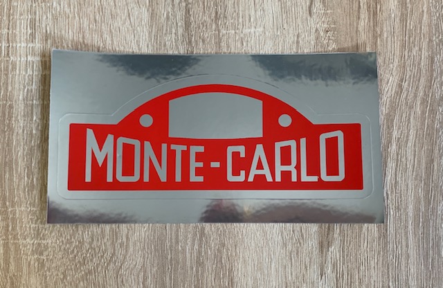 CAV957 - FULVIA MONTECARLO STICKER