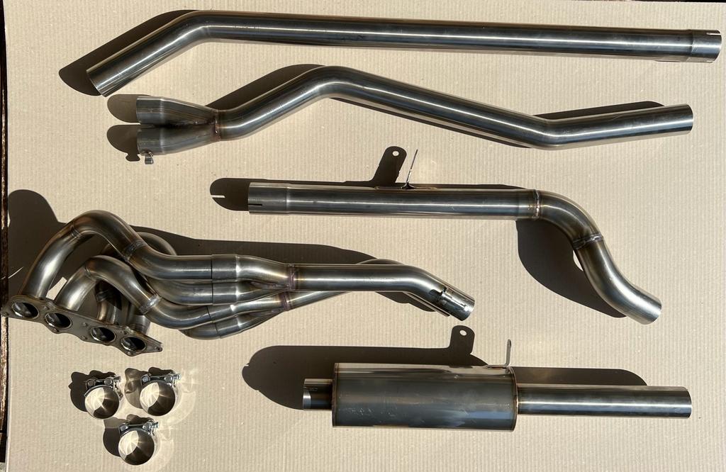 CAV1523 - COMPETITION EXHAUST WITHOUT CENTRAL BARREL MADE WITH STAINLESS STEEL