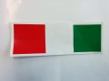 Adesivo bandiera Italia