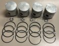 Complete melted pistons set for Fulvia 818.130 engines. Diameter 76mm! Oversizes pistons available!