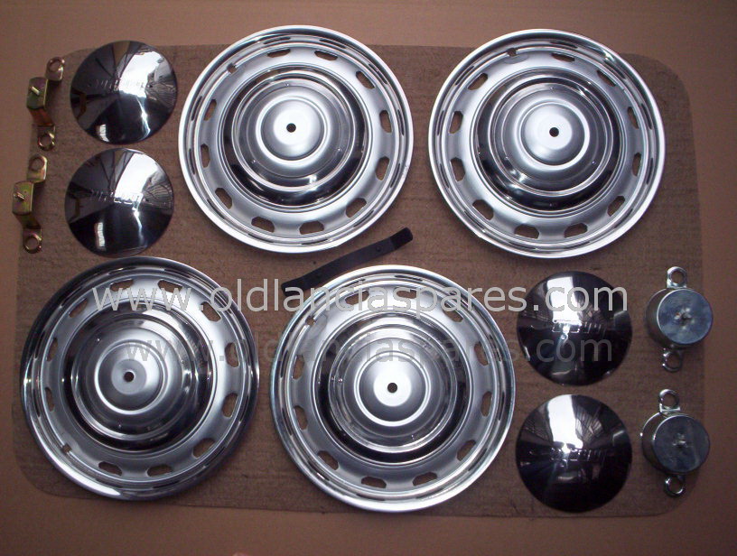 Set coppe ruote con supporti