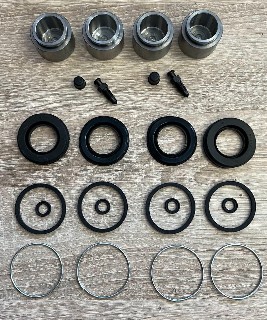 KIT COMPLETO REVISIONE PINZE POSTERIORI GIRLING CON SPURGHI E POMPANTI