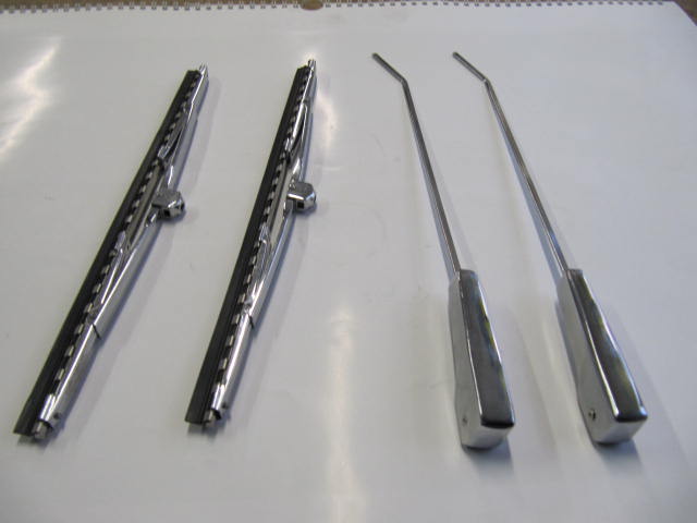 set spazzole + bracci tergi