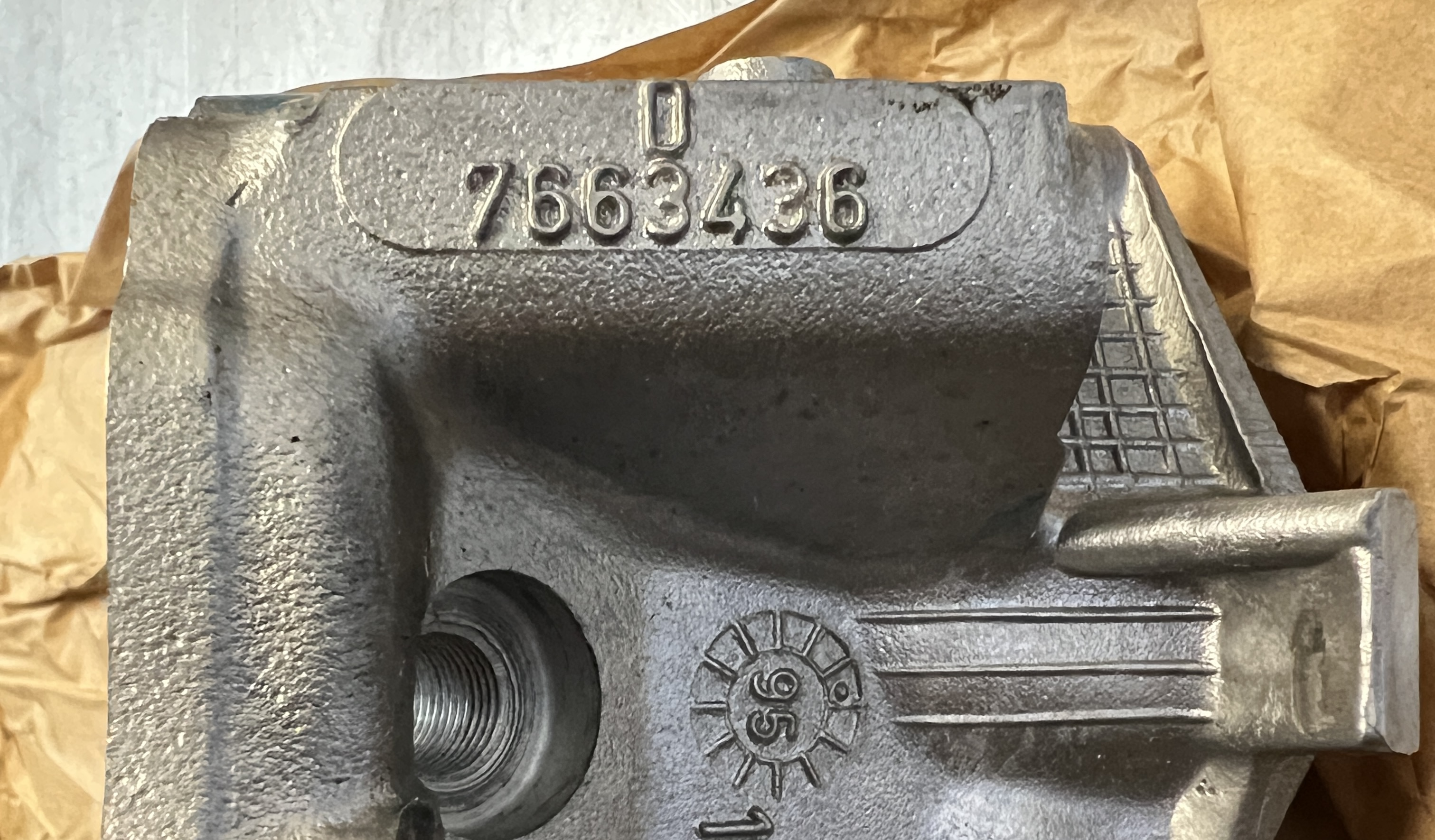 Testata nuova Lancia Delta monoalbero