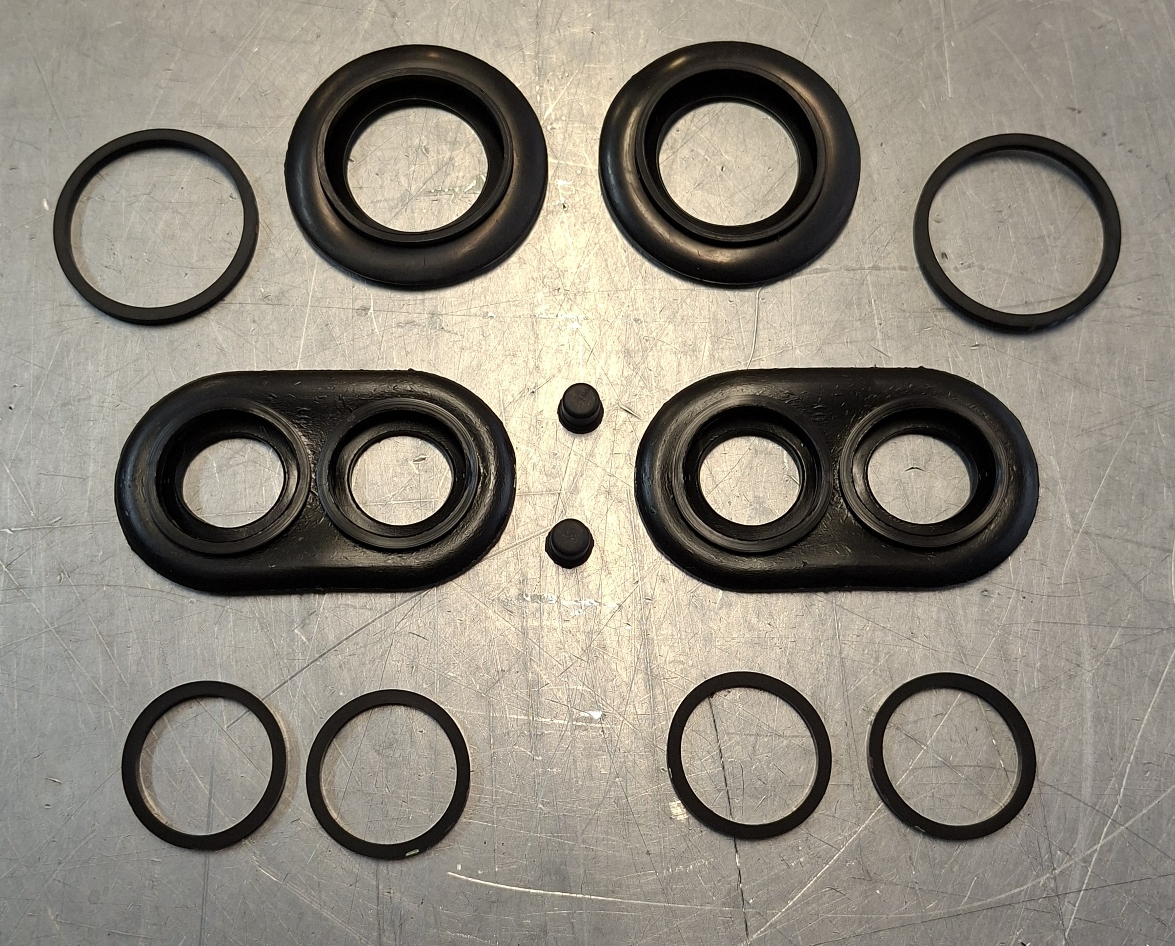 Kit revisione pinze freno posteriori Fiat 1500, 1800, 2300, Dino 2000, Fiat Osca 1600